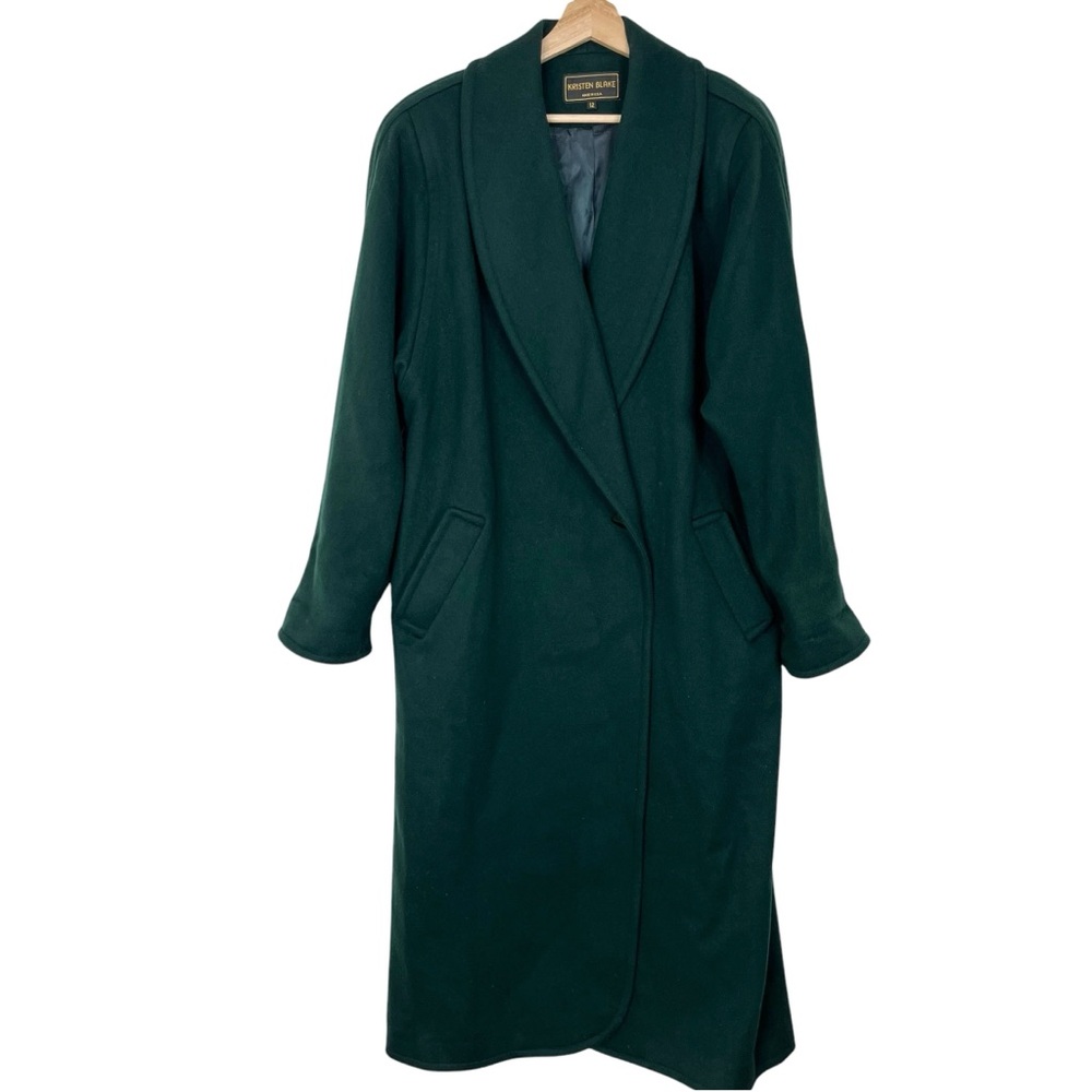 Kristen Blake Wool Overcoat Coat
